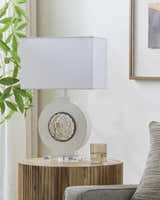 Novodvinsk White Table Lamp
