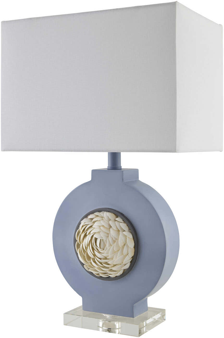 Novodvinsk Ice Blue Table Lamp