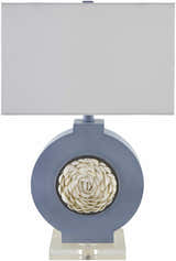 Novodvinsk Ice Blue Table Lamp