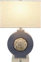 Novodvinsk Ice Blue Table Lamp