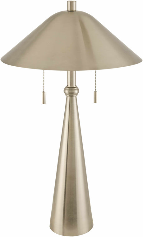 Tan Traditional Table Lamp for bedside or console tables