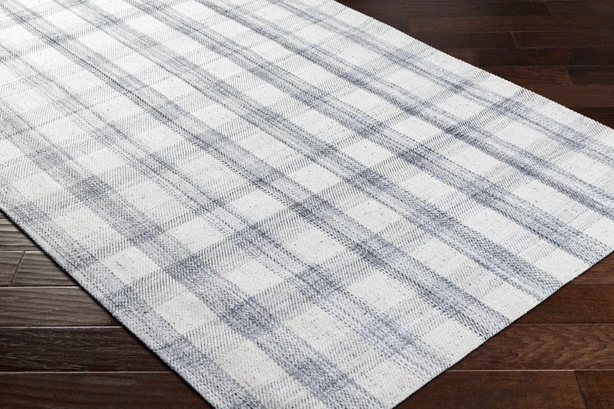 Made to Order Custom Size Becki Owens Sammy Gray Plaid Area Rug