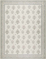 Sample Aquene Ivory Washable Area Rug