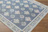 Aquene Denim Washable Area Rug