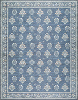 Aquene Denim Washable Area Rug