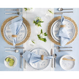 Classic Hemstitch Table Throw