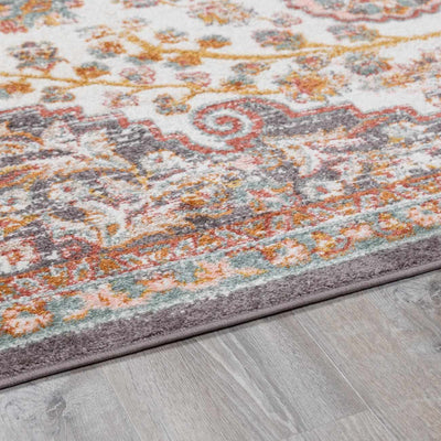 Oark Floral Medallion Area Rug