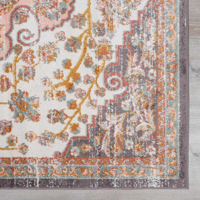 Oark Floral Medallion Area Rug