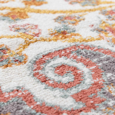 Oark Floral Medallion Area Rug