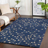 Made to Order Custom Size Blue Elsu Area Rug