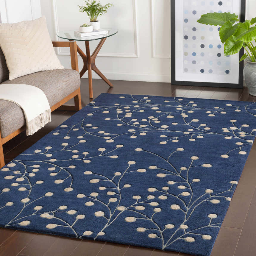 Made to Order Custom Size Blue Elsu Area Rug