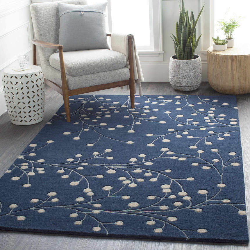 Made to Order Custom Size Blue Elsu Area Rug