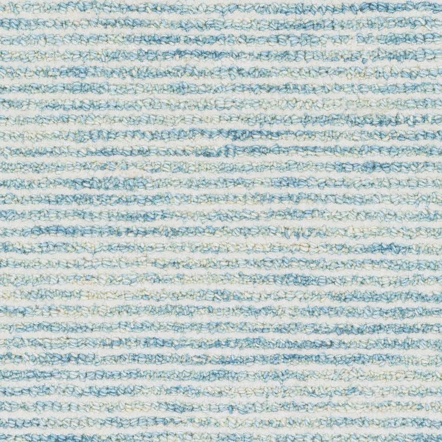 Sample Orcas Hand Tufted Wool-Blend Rug - Ice Blue