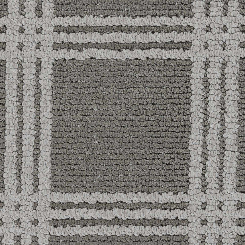Oretha Gray Checkered Cut and Sew Custom Rug