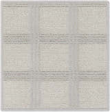 Oretha Off White Checkered Cut and Sew Custom Rug