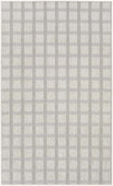 Oretha Off White Checkered Cut and Sew Custom Rug