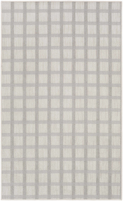 Custom Size Oretha Off White Checkered Rug