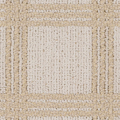 Custom Size Oretha Cream Checkered Rug