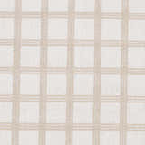 Oretha Beige Checkered Cut and Sew Custom Rug