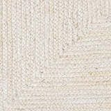 Sample Cream Pangnirtung Jute Braided Area Rug