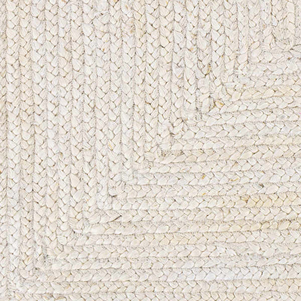 Sample Cream Pangnirtung Jute Braided Area Rug