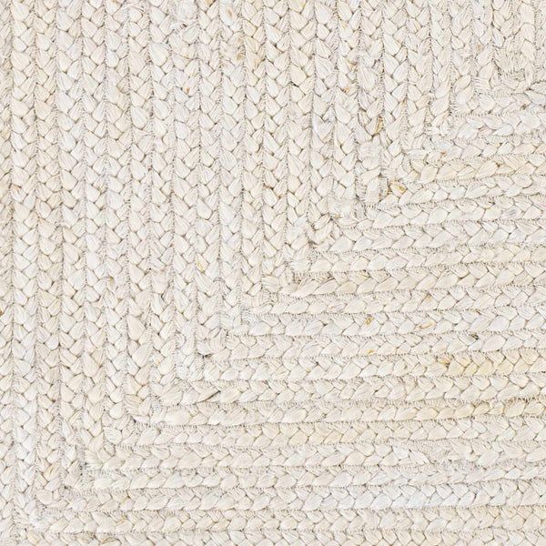 Sample Cream Pangnirtung Jute Braided Area Rug