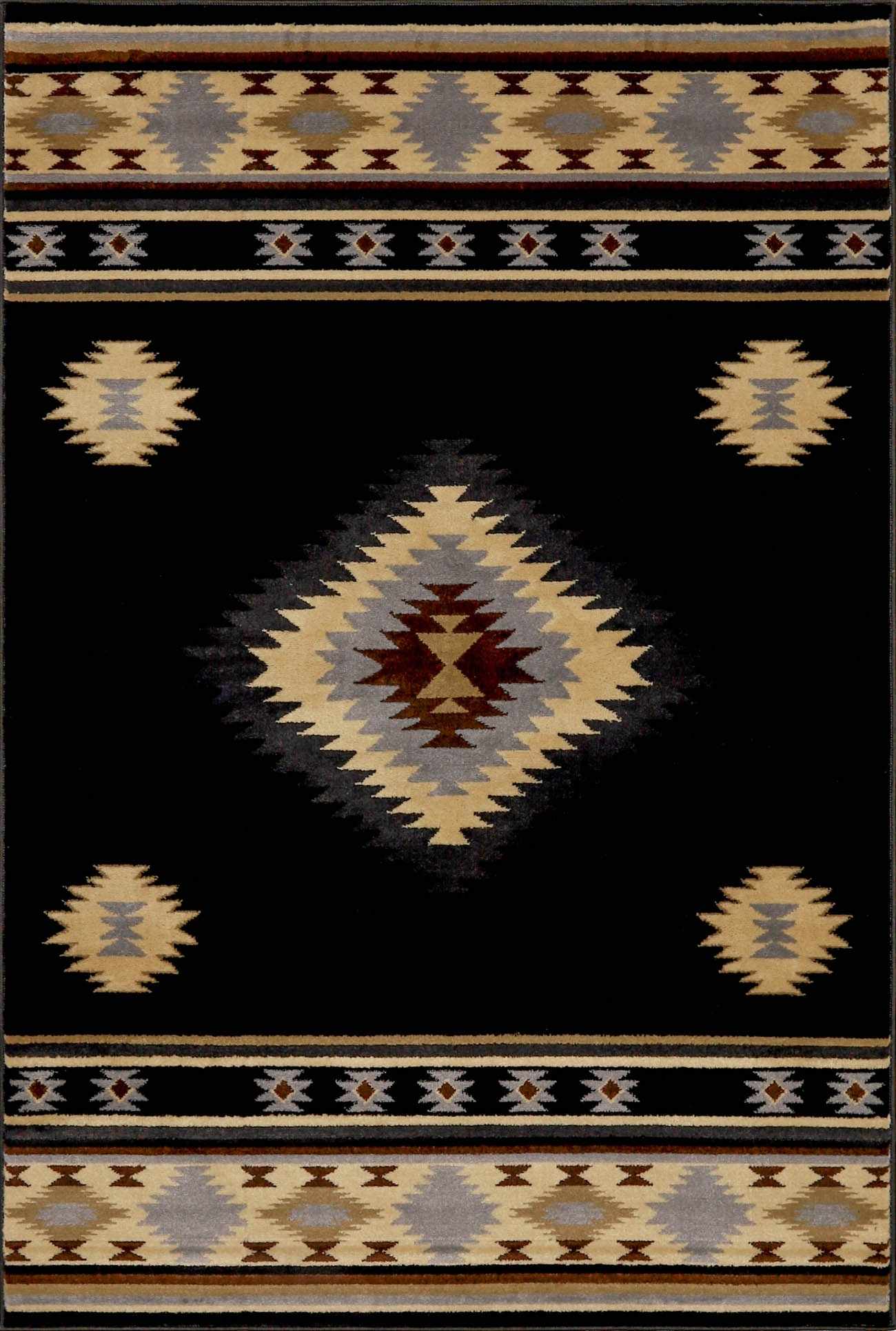¥ellow Bucks ¥B Sign Rug PAR-