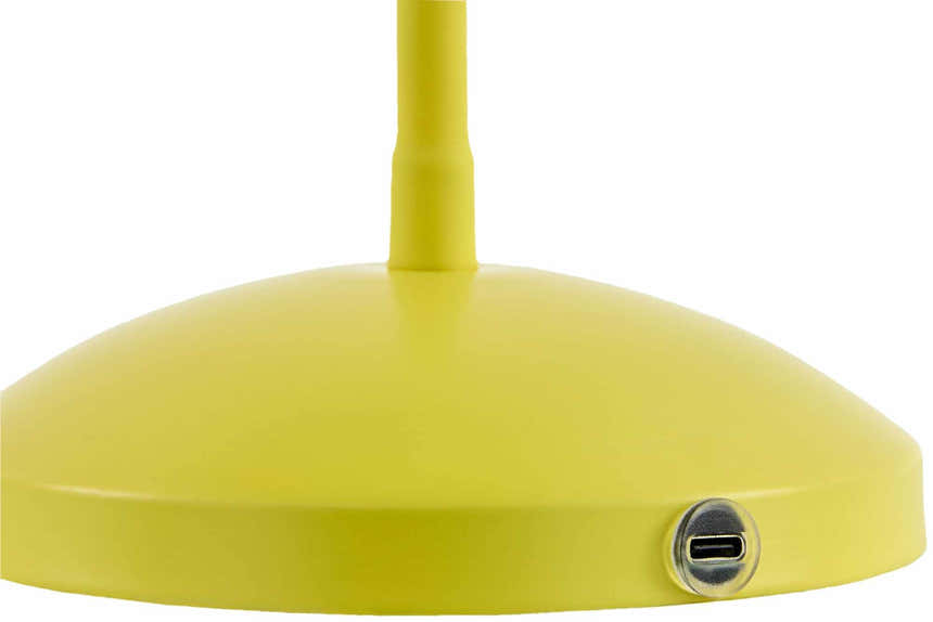 Pachiquita Yellow White Table Lamp