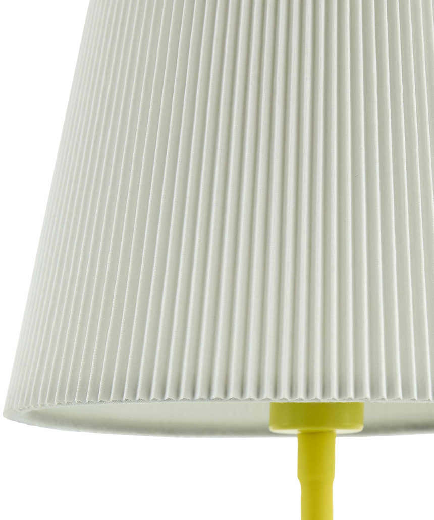 Pachiquita Yellow White Table Lamp