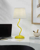 Pachiquita Yellow White Table Lamp