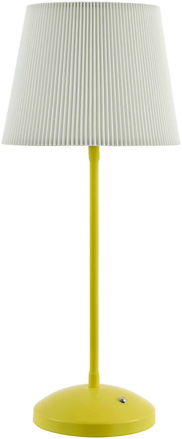 Pachiquita Yellow White Table Lamp