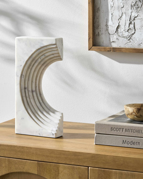 Pegolotte White Decorative Object