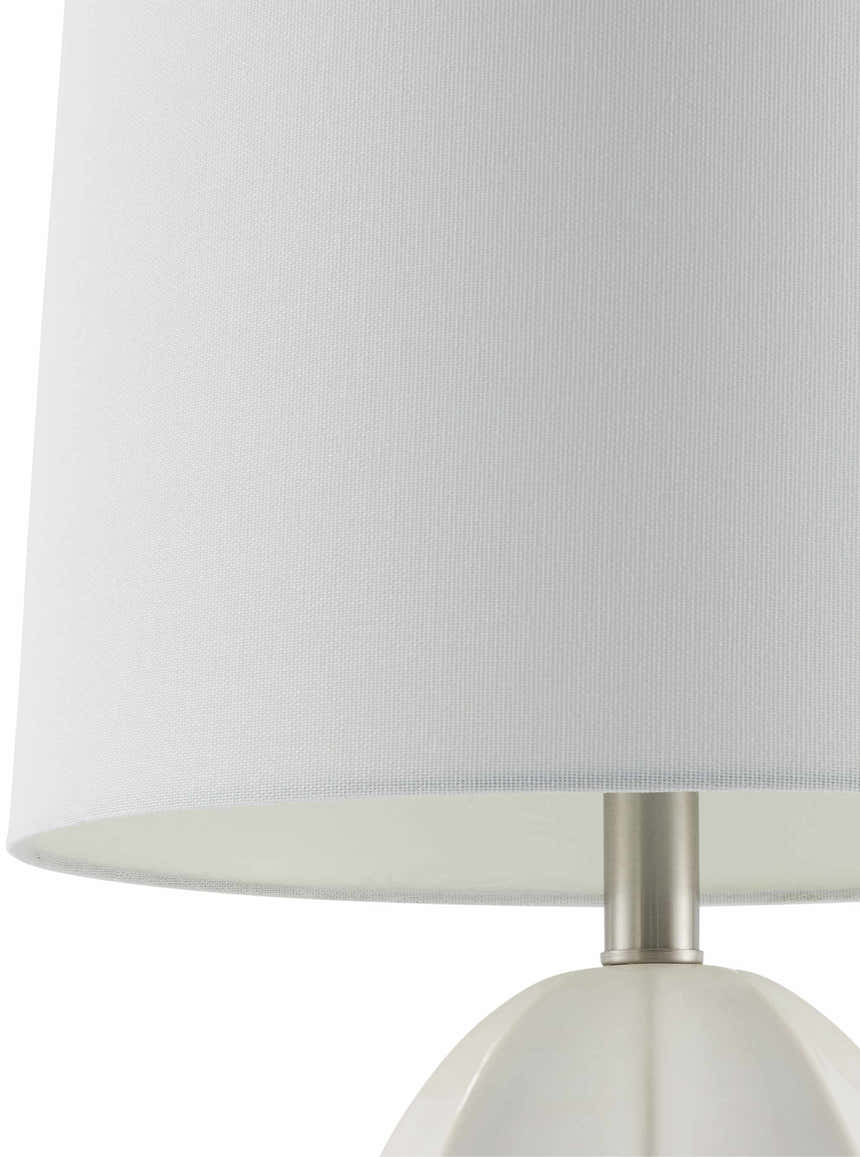 Prievidza Cream Table Lamp