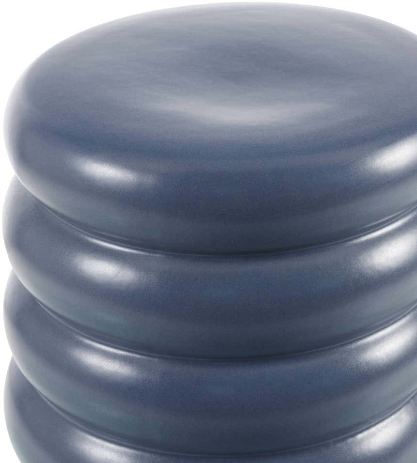 Pianopoli Blue Outdoor End Table