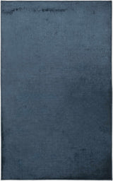 Pamela Dark Blue Hand Loomed Cut and Sew Custom Rug