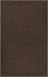 Pamela Dark Brown Hand Loomed Cut and Sew Custom Rug