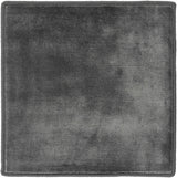 Pamela Black Hand Loomed Cut and Sew Custom Rug