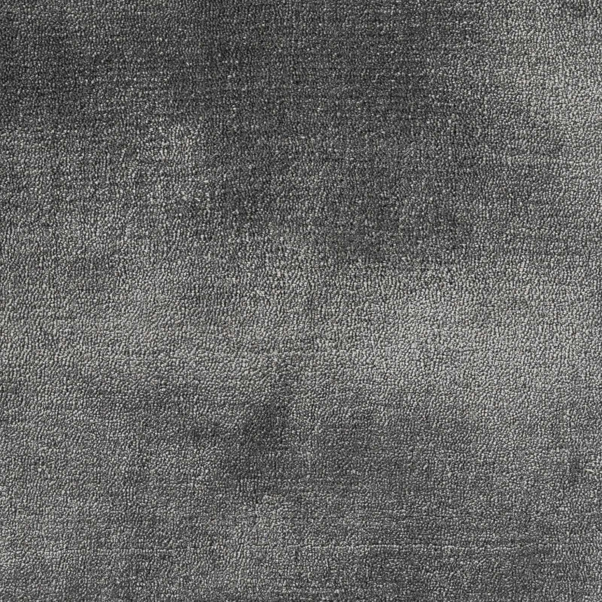 Pamela Black Hand Loomed Cut and Sew Custom Rug