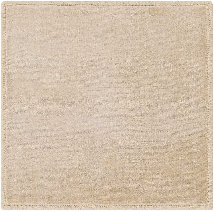 Pamela Beige Hand Loomed Cut and Sew Custom Rug