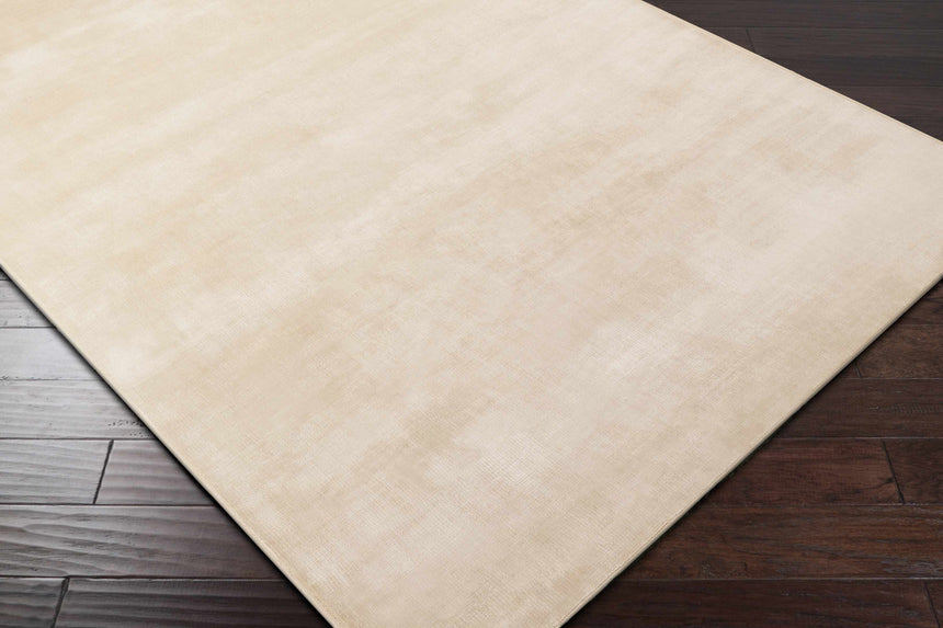 Pamela Beige Hand Loomed Cut and Sew Custom Rug