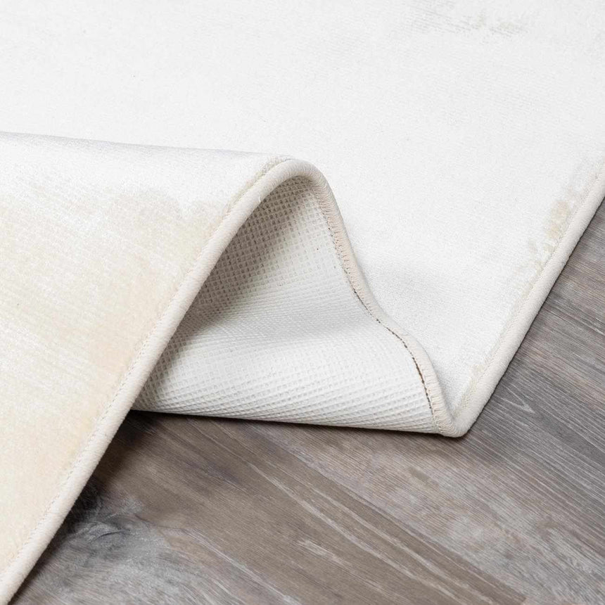 Pamela Ivory Hand Loomed Cut and Sew Custom Rug