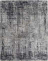 Close-up of Axelia Black Area Rug. Southwestern style with black, ivory, medium gray, and tan colors. Machine woven texture. Design-Rectangle-710102