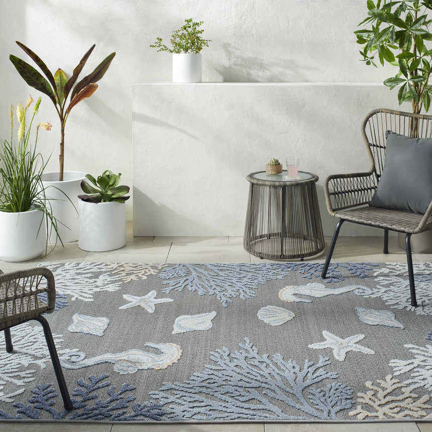 Sample Pasca Gray Area Rug - Clearance