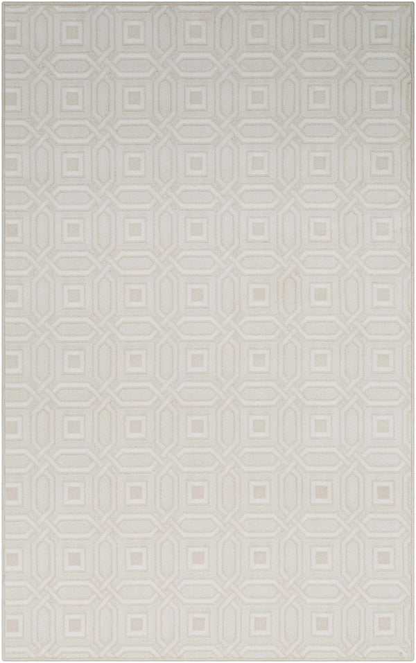 Custom Size Patrick Off White Geometric Rug