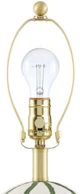 Petrijanec Metallic - Brass Table Lamp