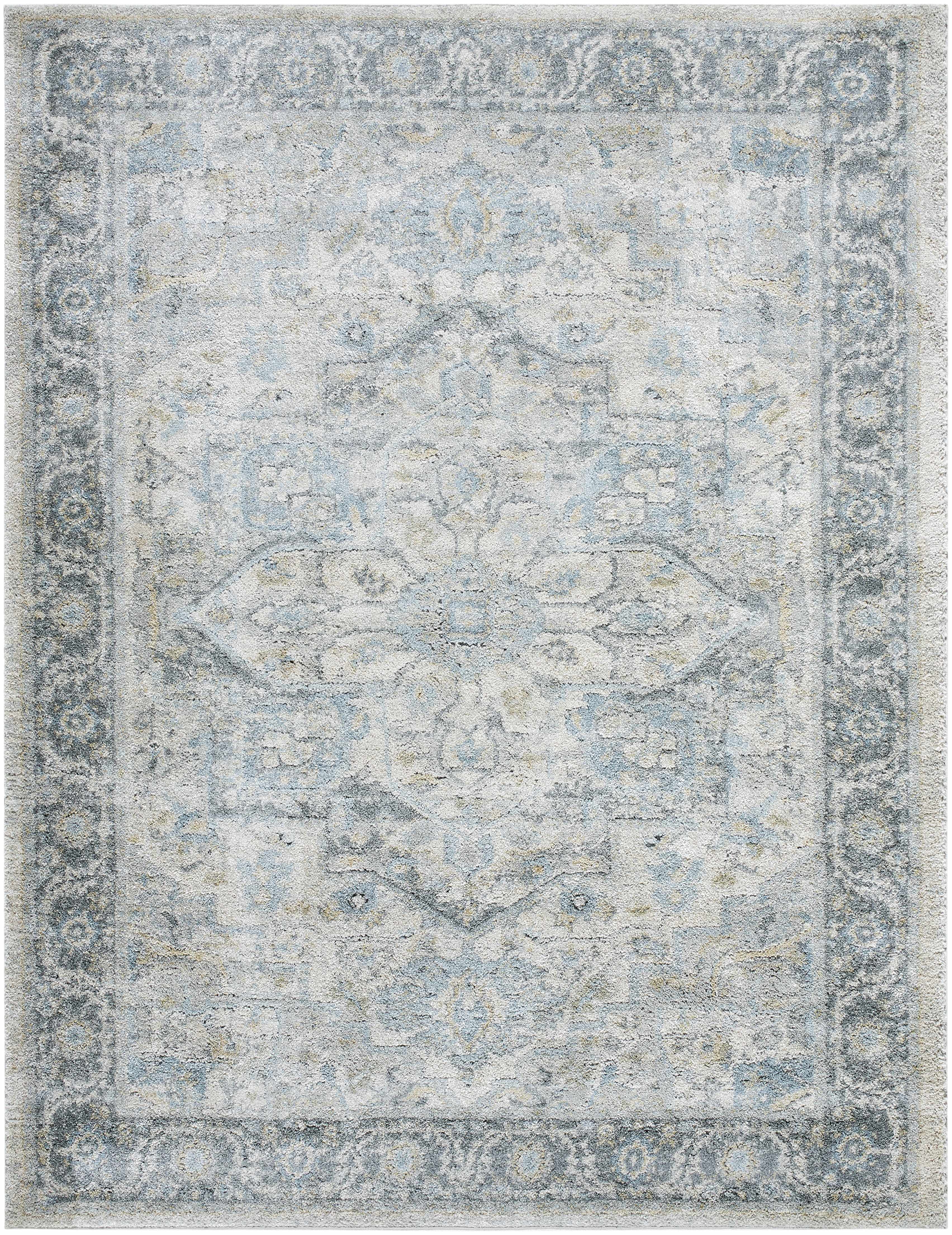 Akshay Light Gray Thick Luxe Area Rug – Boutique Rugs