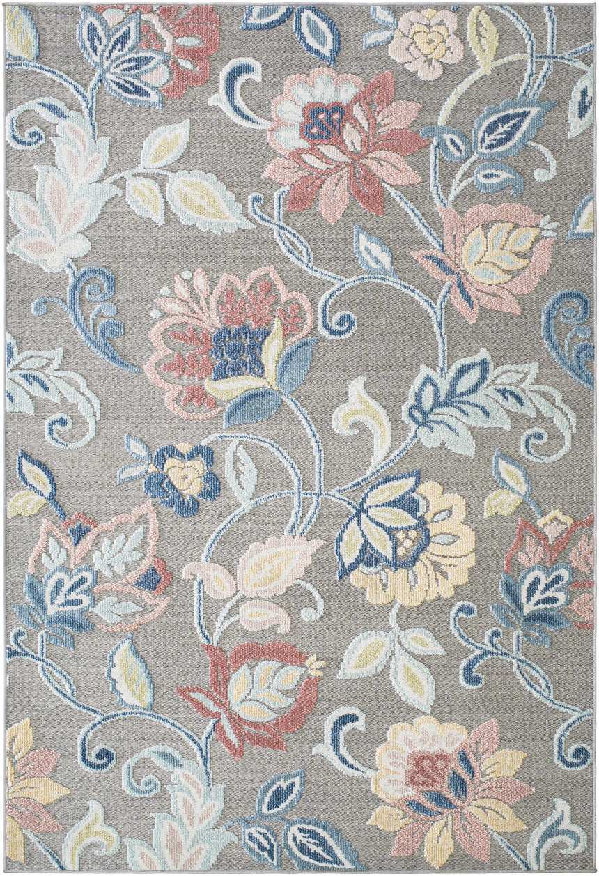 Piers Gray Area Rug