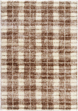 Anfisa Beige Luxe Shag Area Rug