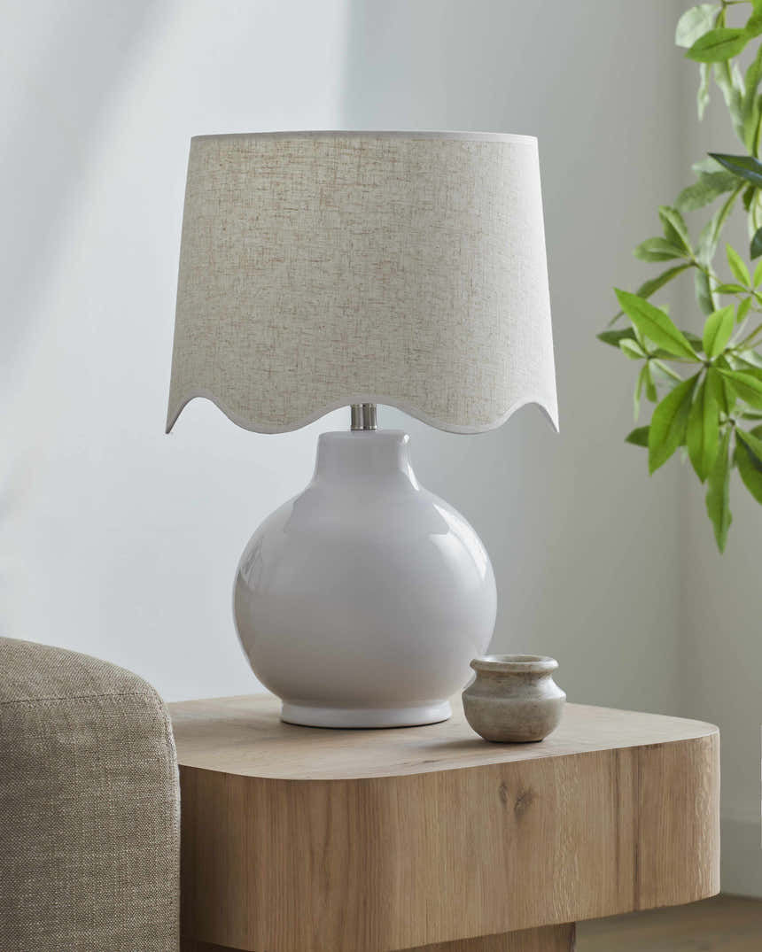 Pojezerje White & Wheat Table Lamp