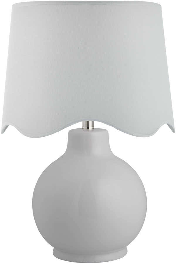 Jocii White Ceramic Table Lamp